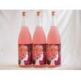 梅酒3本セット(ローズ梅酒(愛知)) 1800ml×3本