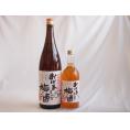 梅酒2本セット(おばあちゃんの梅酒) 1800ml×1本 720ml×1本