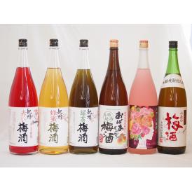 贅沢梅酒6本セット(おばあちゃんの梅酒 ローズ梅酒(愛知) 青梅使用小正の梅酒(鹿児島) 赤しそ赤い