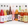 贅沢梅酒9本セット(おばあちゃんの梅酒 芳醇ブランデー仕立チョーヤ梅酒 ローズ梅酒(愛知) 芋焼酎仕