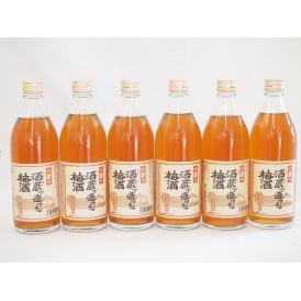 6本セット(八鹿の酒蔵で造った梅酒(大分)) 500ml×6本