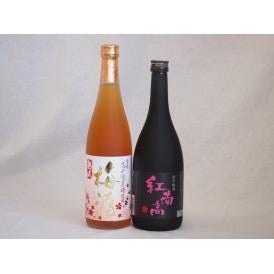 梅酒のみ比べ2本セット(紅南高梅酒20度(和歌山) 高千穂産梅使用熟成梅酒) 720ml×2本