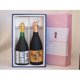 春の贈り物ギフト 感謝の贈り物ボックス2本セット(古酒仕込み梅酒 梅香 百年梅酒(茨城)) 720ml×2本