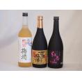 贅沢梅酒3本セット(古酒仕込み梅酒 紅南高梅酒20度(和歌山) 蜂蜜梅酒(和歌山)) 720ml×3