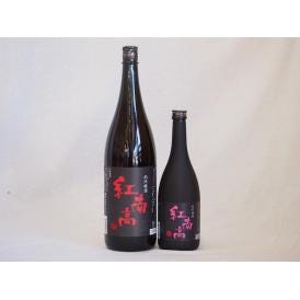 梅酒2本セット(紅南高梅酒20度(和歌山)) 720ml×1本 1800ml×1本