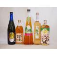 梅酒5本セット(手作り梅酒(宮崎県) 樽熟梅酒天空の月(大分) 八鹿の酒蔵で造った梅酒(大分) 百助