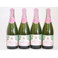マディアップル セミスイート4本セット 青森県!100%やや甘口alc3% 750ml×4本