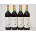 山梨県産マスカット・ベーリー4本セットA赤ワイン(中重口)750ml×4