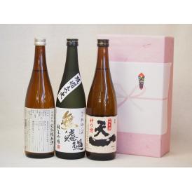 年に一度の醸造日本酒贈り物3本セット(ひやおろし低温貯蔵完熟純米 無濾過 純米吟醸 早川酒造 天一純