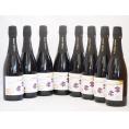 8本セット(京都丹後産サペラヴィ　スパークリング赤ワイン alc.11%中口) 750ml×8本