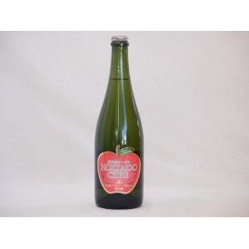 北海道余市産りんご100%シードル スパークリングワイン alc.5.5% やや甘口 750ml×1