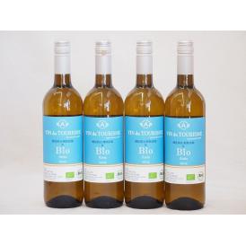 4本セット(スペインオーガニック白ワイン アイレン種ヴァンドゥツーリズムalc.13%辛口) 750