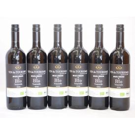 6本セット(スペインオーガニック赤ワイン テンプラリーニョ種ヴァンドゥツーリズムalc.13%辛口)