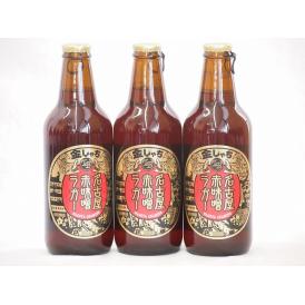 3本セット(愛知県クラフトビール 名古屋赤味噌ラガー　ダークラガー金しゃち) 330ml×3本