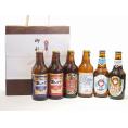 贈り物クラフトビール6本セット(ホワイトエール アンバーエール アルト ピルスナー プラチナエール 