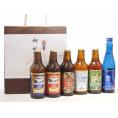 贈り物クラフトリキュールと日本酒6本セット(スパークリング日本酒 澪alc.5 アルト ピルスナー 