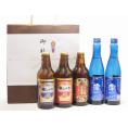 贈り物クラフトリキュールと日本酒5本セット(スパークリング日本酒 澪alc.5 アルト ピルスナー 