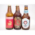 クラフトビール3本セット(ホワイトエール アルト 名古屋赤味噌ラガー) 330ml×3本
