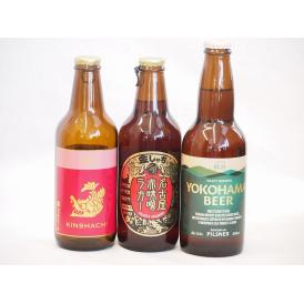 クラフトビール3本セット(アルト 横浜ピルスナー 名古屋赤味噌ラガー) 330ml×3本