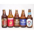 クラフトビール5本セット(ホワイトエール アルト 名古屋赤味噌ラガー 伽羅 瑠璃) 330ml×3本