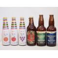 クラフトビールとリキュール6本セット(ヒュヴァ リンゴサワーalc.5% ヒュヴァ 巨峰サワーalc