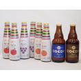 クラフトビールとリキュール8本セット(ヒュヴァ リンゴサワーalc.5% ヒュヴァ 巨峰サワーalc