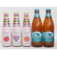 クラフトビールとリキュール5本セット(ヒュヴァ リンゴサワーalc.5% ヒュヴァ 巨峰サワーalc