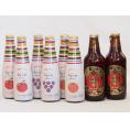 クラフトビールとリキュール8本セット(ヒュヴァ リンゴサワーalc.5% ヒュヴァ 巨峰サワーalc