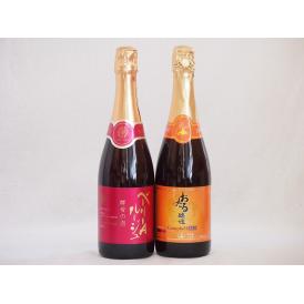 スパークリングワイン飲み比べ2本セット(キャンベルスパークリング赤ワインやや甘口 マスカットベーリー