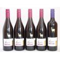 チリ産ワインアルパカ5本セット(赤シラー(フルボディ) 赤カルメネール(フルボディ)) 750ml×5本