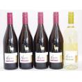 チリ産ワインアルパカ5本セット(赤シラー(フルボディ) 白ソーヴィニヨン・ブラン(辛口)) 750ml×5本