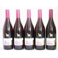 チリ産ワインアルパカ5本セット(赤ピノ・ノワール(ミディアムボディ) 赤シラー(フルボディ)) 750ml×5本