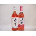 鮮やかなロゼワイン2本セット(おたる醸造キャンベルアーリ 山梨県産実りの収穫やや甘口) 720ml×