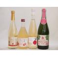 国産りんごワイン4本セット(青森弘前市産シードル 信州林檎シードル セミスイートアップル(やや甘口)
