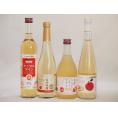 りんご酒4本セット(青森弘前市産シードル 信州林檎シードル アップルワイン 信州のりんごワイン) 5