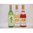 おたるスペシャル3本セット(おたる醸造 デラウェア 生葡萄酒 やや甘口 北海道完熟ナイアガラ白ワイン