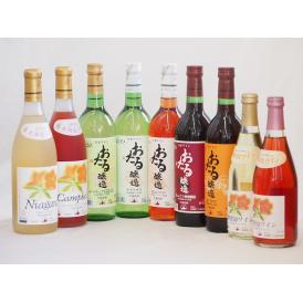 おたるスペシャル9本セット(おたる醸造 生葡萄酒 山ぶどう やや甘口 おたる醸造 生葡萄酒 赤 甘口