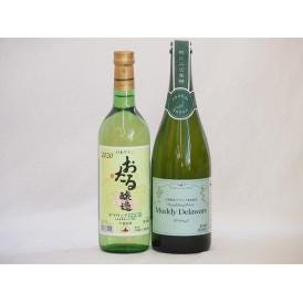デラウェア2本セット(おたる醸造 デラウェア 生葡萄酒 やや甘口 マディ山梨県デラウェア やや甘口)