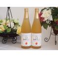 りんご果汁100％2本セット(信州りんご果汁100%) 710ml×2本