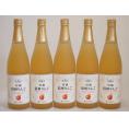 りんご果汁100％5本セット(信州りんご果汁100%) 710ml×5本
