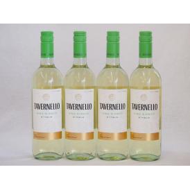 4本セット(イタリア白ワイン タヴェルネッロ ビアンコ) 750ml×4本
