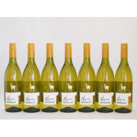 7本セット(チリ白ワイン アルパカシャルドネ・セミヨン(チリ)) 750ml×7本