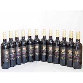 12本セット(イタリア赤ワイン センシィヴィルトロッソ) 750ml×12本