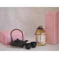 国産美濃焼 黒千代香2合セット2客ツル付(450g)雲海酒造 本格そば焼酎 長期熟成貯蔵那由多の刻