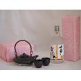 国産美濃焼 黒千代香2合セット2客ツル付(450g)瑞鷹 純米焼酎 あそびじん (熊本県) 720m
