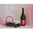 国産美濃焼 黒千代香2合セット2客ツル付(450g)宮崎本店 本格麦焼酎 長期貯蔵久寿41° (三重