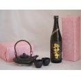 国産美濃焼 黒千代香2合セット2客ツル付(450g)井上酒造 本格麦焼酎 ゴルフ寺弘妙寺 (大分県)