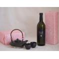 国産美濃焼 黒千代香2合セット2客ツル付(450g)濱田酒造 本格芋焼酎 だいやめ香熟芋 (鹿児島県