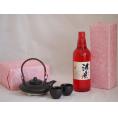 国産美濃焼 黒千代香2合セット2客ツル付(450g)濱田酒造 本格芋焼酎 黒麹造り海童祝の赤 (鹿児