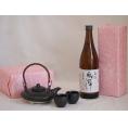 国産美濃焼 黒千代香2合セット2客ツル付(450g)吹上焼酎 本格芋焼酎 黒麹使用風憚36° (鹿児